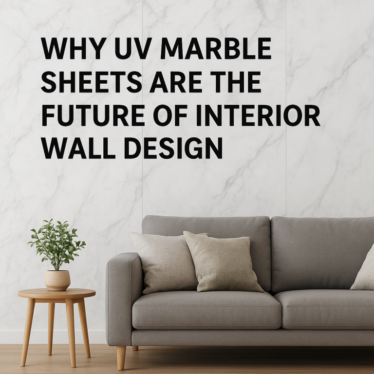 Best UV Marble Sheets for interior walls Design