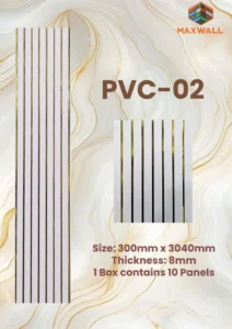 PVC fluted wall panel