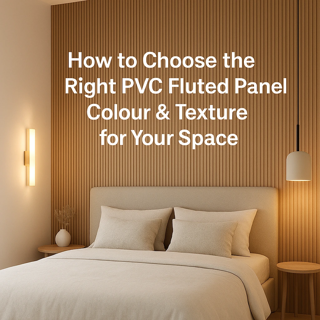 How to Choose the Right PVC Fluted Panel Colour & Texture for Your Space