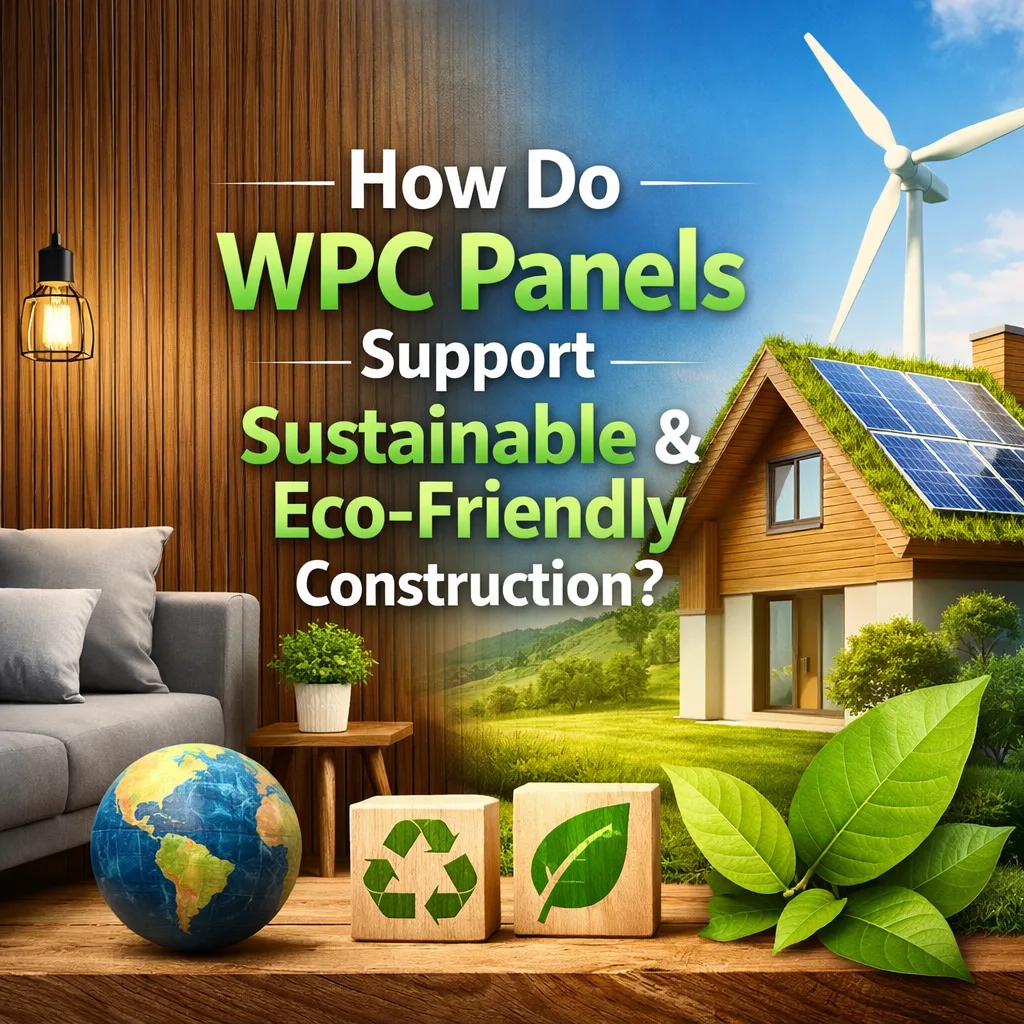 How Do WPC Panels Contribute to Sustainable and Eco-Friendly Construction?